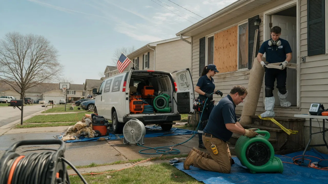 Water Damage Restoration in Port Byron, IL near me